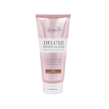 Loving Tan Deluxe Gradual Tan Lotion， Dark- Natural Looki