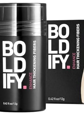 BOLDIFY Hair Fibers (12g) Fill In Fine and Thinning Hair