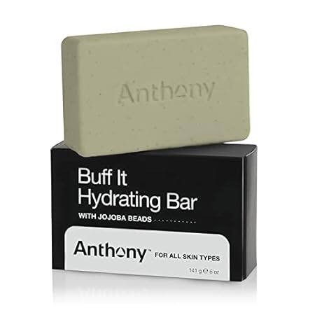 Anthony Mens Soap Bar Buff it Hydrating Soap – Contains J
