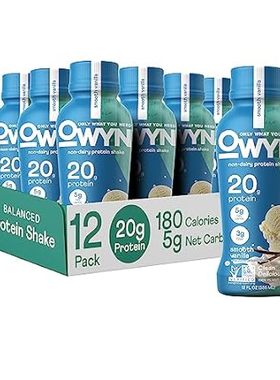 OWYN Plant Based Protein Shake， 20g Vegan Protein from Or