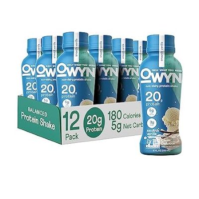 OWYN Plant Based Protein Shake， 20g Vegan Protein from Or