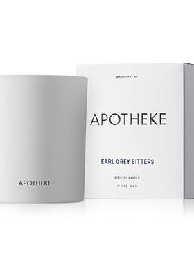 Apotheke Luxury Scented Candles for Home， Earl Grey Bitte