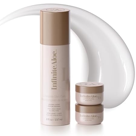 InfiniteAloe Complete Skin Care Aloe Vera Moisturizer Fac