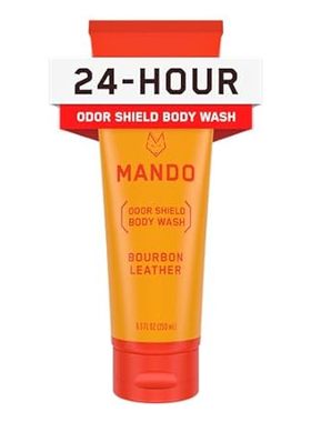 Mando Odor Shield Body Wash - 24 Hour Odor Control - Remo