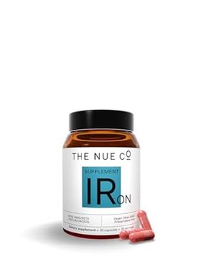 The Nue Co. Iron Supplement， Supports Energy， Recovery， I