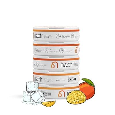 NECTR Nootropic Energy Pouches ? Iced Mango ? Cognizin ?