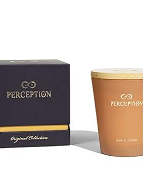 PERCEPTION AROMAS Luxury Scented Candle | Sandalwood Thym