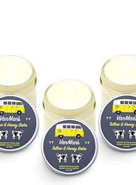 Vanmans Tallow and Honey Balm (2 oz) - 3 Pack - Beef Tall