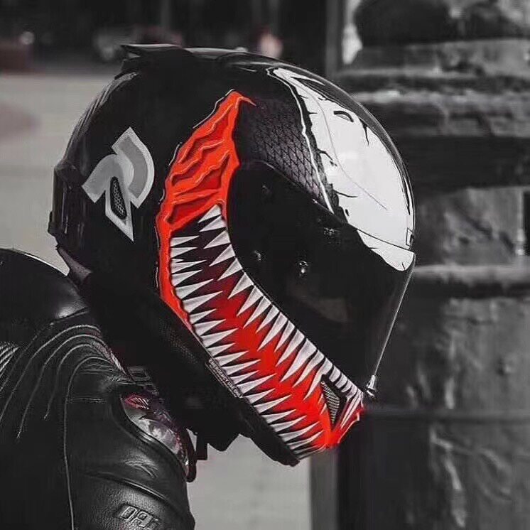 hjc小丑 rpha 11 超人 小黄人毒液 摩托机车街跑车头盔碳纤维全盔