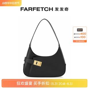 皮质中号单肩包发发奇 Salvatore Ferragamo菲拉格慕女士Hobo