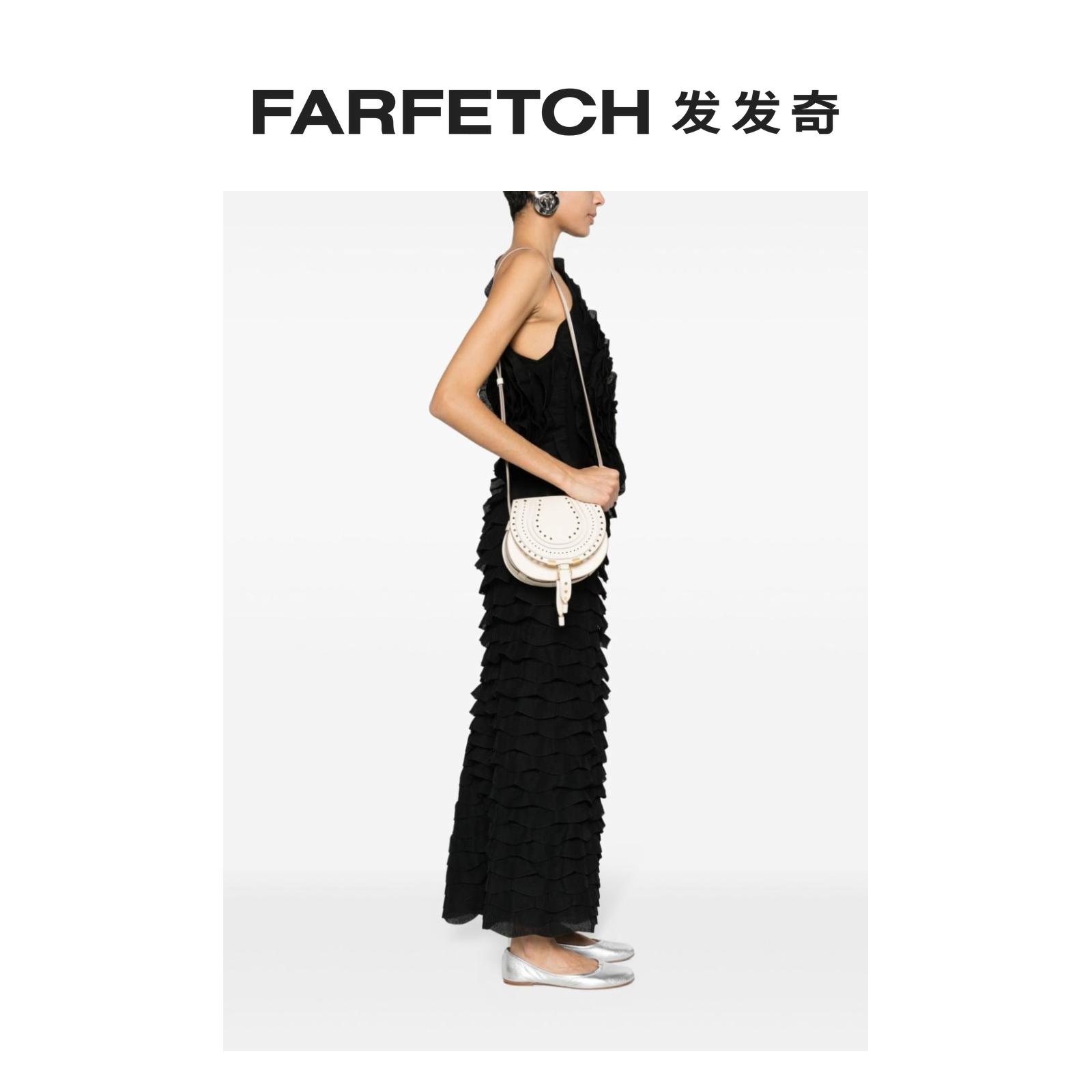 Chloe女士Marcie小号皮质斜挎包FARFETCH发发奇