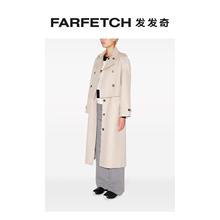 Rosetta Getty女士可拆卸拼接风衣FARFETCH发发奇