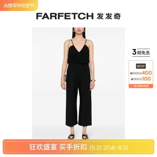 Bimba FARFETCH发发奇 Lola女士褶饰泡泡纱连体长裤