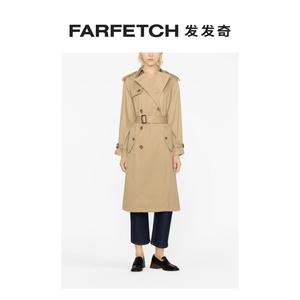 Polo Ralph Lauren女士双排扣束腰风衣FARFETCH发发奇