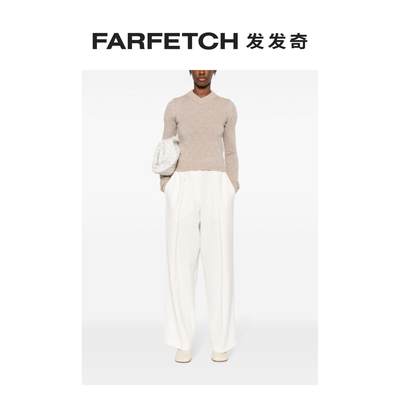 Sportmax女士Salve 压纹刺绣毛衣FARFETCH发发奇