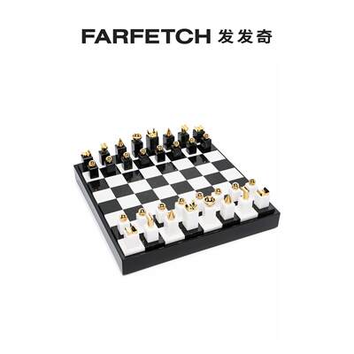 [折扣]L'OBJET男女通用24K黄金矿石镶嵌西洋棋组FARFETCH发发奇