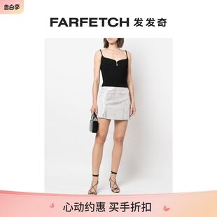 Nue女士水钻缀饰迷你半身裙FARFETCH发发奇