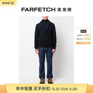 Brioni男士 Sale FARFETCH发发奇 Final 披肩领粗针织开衫