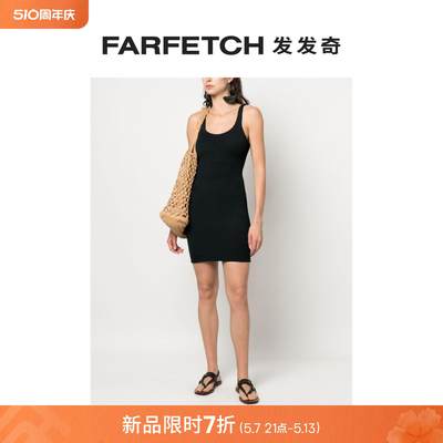 Mc2 Saint Barth女士细罗纹无袖迷你连衣裙FARFETCH发发奇