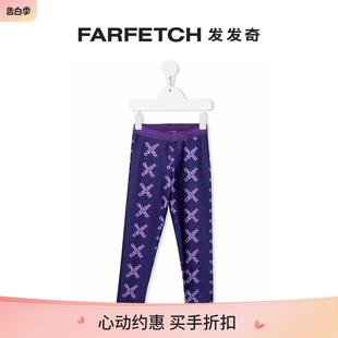 FARFETCH发发奇 KENZO童装 logo印花打底裤