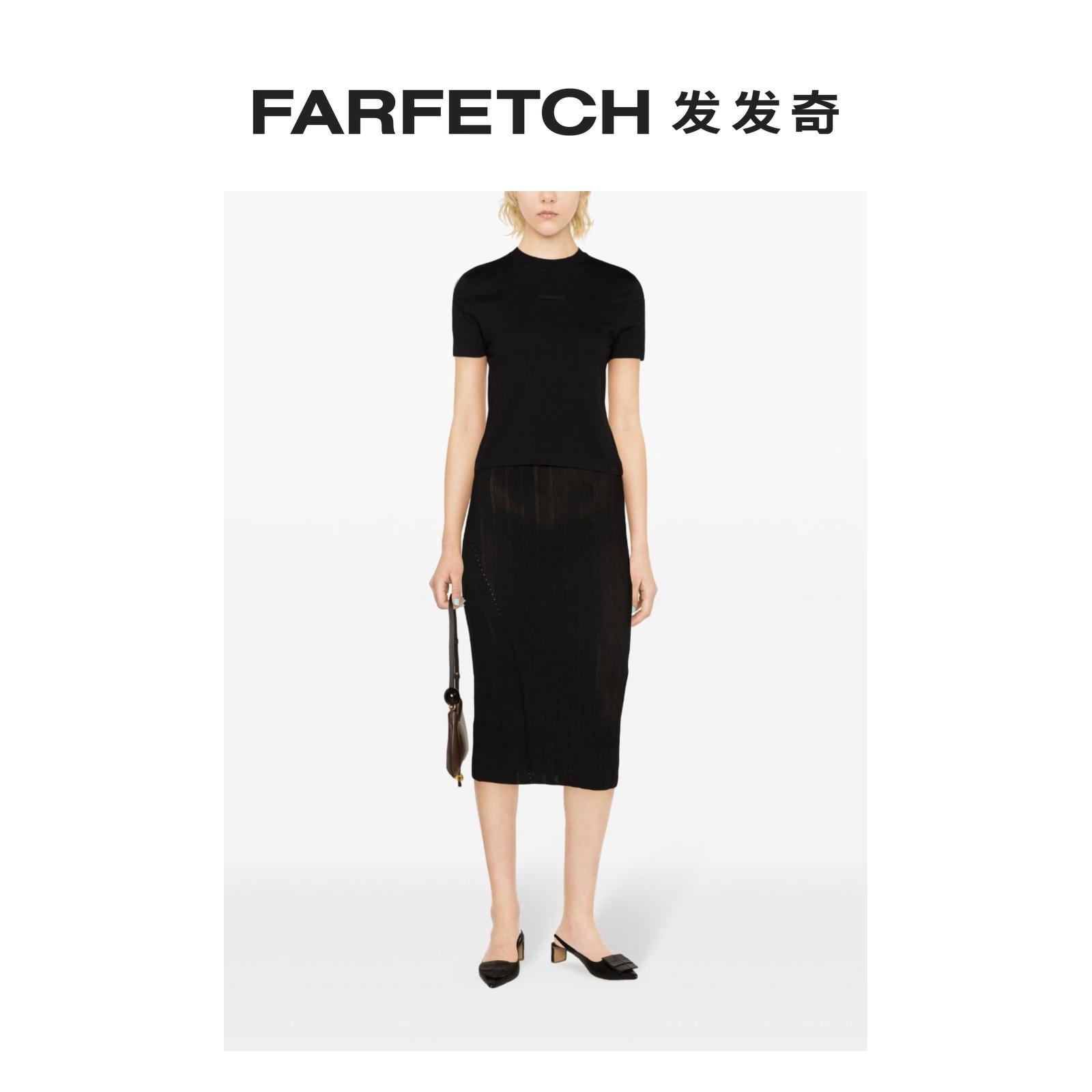 Jacquemus女士Le T-shirt Gros Grain 上衣FARFETCH发发奇 女装/女士精品 T恤 原图主图