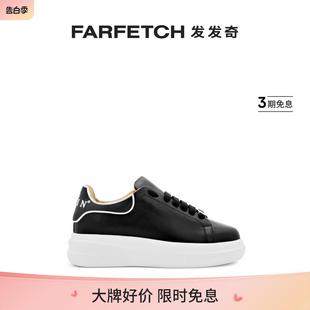 FARFETCH发发奇 Philipp Plein男女通用系带皮质运动鞋