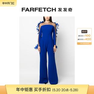 LOUIS FARFETCH发 SABAJI女士长袖 Sale JEAN Final 阔腿连体长裤