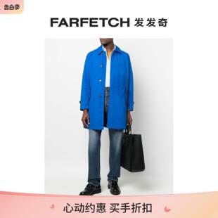 FARFETCH发发奇 搭扣领衬衫 长袖 BARACUTA男士