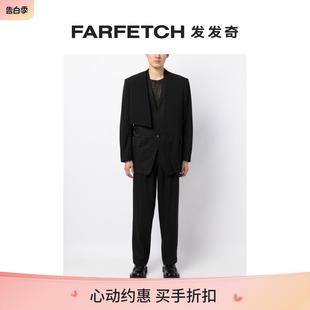 夹克FARFETCH发发奇 无领西装 分层式 SONGZIO男士