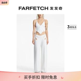 Dion 上衣FARFETCH发发奇 钩编针织紧身胸衣式 Lee女士Leaf