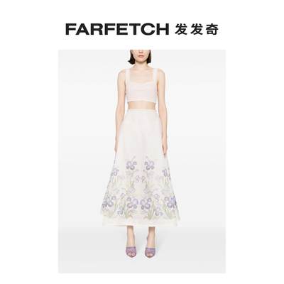 Zimmermann女士Natura A字半身裙FARFETCH发发奇