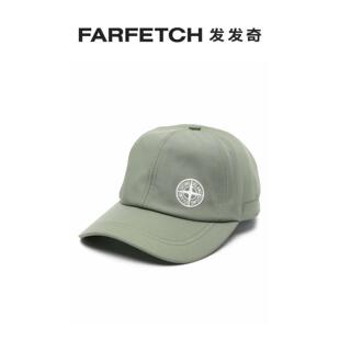 logo刺绣棒球帽FARFETCH发发奇 Stone Island男士