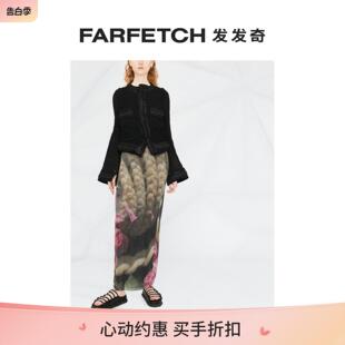 Watanabe女士刺绣边饰贴身夹克FARFETCH发发奇 Junya