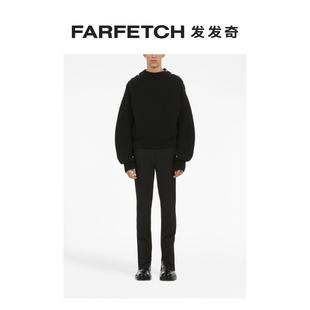 装 Ferragamo菲拉格慕男士 饰性纽扣拼接针织卫衣发发奇 Salvatore