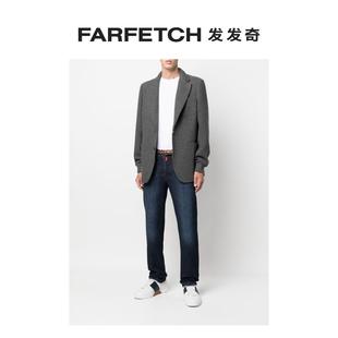 FARFETCH发发奇 Kiton男士 直筒牛仔裤