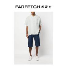 松紧牛仔短裤 FARFETCH发发奇 Kiton男士