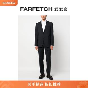 套装 Emporio Armani阿玛尼男士 单排扣初剪羊毛西装 FARFETCH发发奇