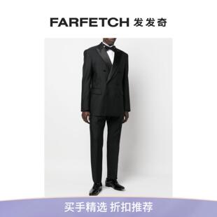 套装 Dsquared2男士 D2次方 精裁双排扣西装 FARFETCH发发奇