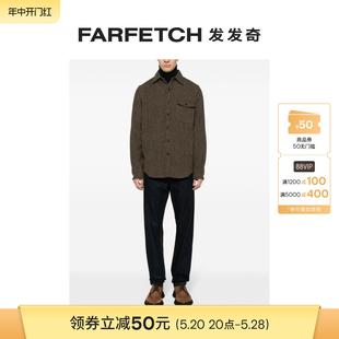 格纹羊毛衬衫 Polo Ralph Lauren男士 FARFETCH发发奇