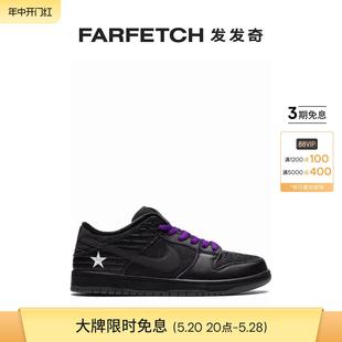 热销单品 Nike耐克男士 黑色圆头运动鞋 FARFETCH发发奇