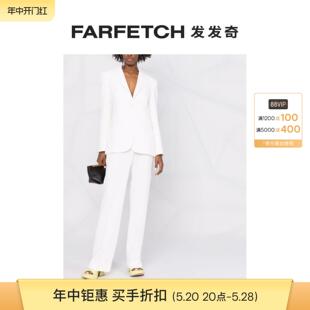 Ermanno 夹克FARFETCH发发奇 西装 Scervino女士花卉刺绣衣袖