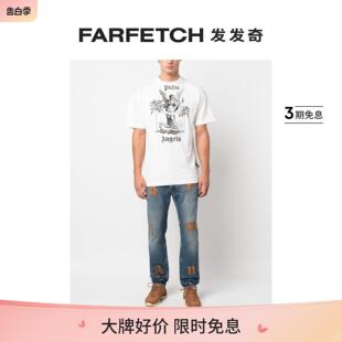 标贴基本款 牛仔裤 Angels男士 Palm FARFETCH发发奇