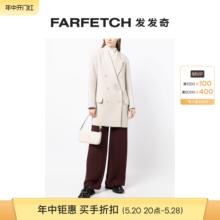 [Final Sale]Uma Wang女士双排扣精裁外套FARFETCH发发奇