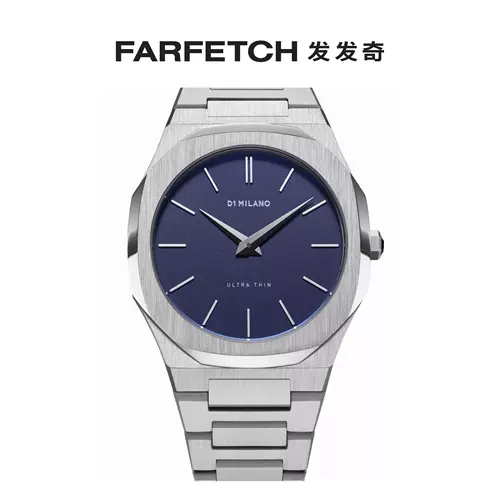 D1 Milano Ультра тонкие 38 -миллиметровые 38 -миллиметровые часы Farfetch странный