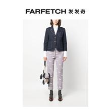 Thom Browne女士贴花短款夹克 FARFETCH发发奇