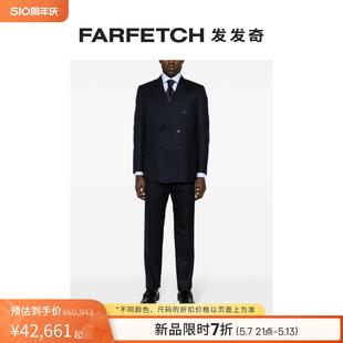 套装 Brioni男士 Lipari 细条纹西装 FARFETCH发发奇