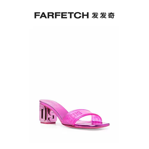 Женские сабо Gcds с логотипом металлик FARFETCH