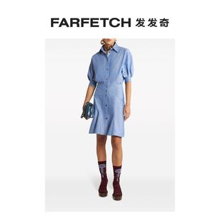 棉衬衫 Etro女士泡泡袖 裙FARFETCH发发奇