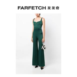 Galvan女士紧身胸衣式 FARFETCH发发奇 连体阔腿裤