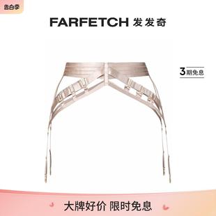 Bordelle女士缎面吊袜带腰带FARFETCH发发奇